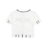 WジップロゴブリーチSSトップス | WEGO【WOMEN】 | 詳細画像15