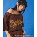 柄3 | 別注MLBオフショルビッグT | WEGO【WOMEN】