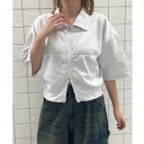 杢グレー | WジップSSトップ | WEGO【WOMEN】