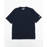 DISCUS USAコットンブレンドクルーT | WEGO【MEN】 | 詳細画像1 