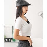 レースキャミレイヤード風ちびT | WEGO【WOMEN】 | 詳細画像8