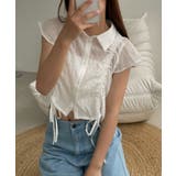 ホワイト | シアードロストシャツ | WEGO【WOMEN】