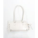 ホワイト | レースアップボストンバッグ | WEGO【WOMEN】