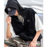 ワンポイントノースリジップパーカー | WEGO【MEN】 | 詳細画像11