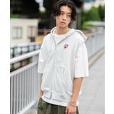 ワンポイントノースリジップパーカー | WEGO【MEN】 | 詳細画像14