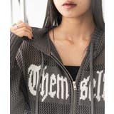 ジャガードメッシュパーカー | WEGO【WOMEN】 | 詳細画像4 