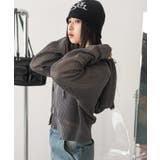 ジャガードメッシュパーカー | WEGO【WOMEN】 | 詳細画像12 