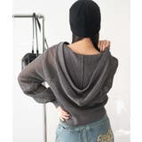 ジャガードメッシュパーカー | WEGO【WOMEN】 | 詳細画像13 