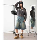 ロゴスタッズハーフパンツ | WEGO【WOMEN】 | 詳細画像2