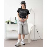 ロゴスタッズハーフパンツ | WEGO【WOMEN】 | 詳細画像3