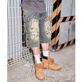 柄3 | スーパーバギーフリンジデニムショーツ | WEGO【MEN】