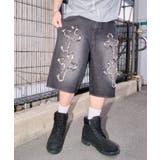 柄4 | スーパーバギーフリンジデニムショーツ | WEGO【MEN】