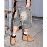 スーパーバギーフリンジデニムショーツ | WEGO【MEN】 | 詳細画像19