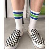 ブルー | ラインソックス(R) | WEGO【MEN】