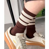 ブラウン | ラインソックス(R) | WEGO【MEN】