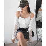 ホワイト | レースアップデザインキャミ | WEGO【WOMEN】