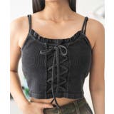 レースアップデザインキャミ | WEGO【WOMEN】 | 詳細画像5