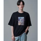 ブラック | ARTCOLLECTIONプリントT(SS) | WEGO【MEN】