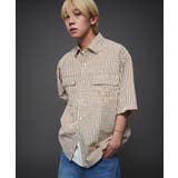 ミニマムチェックロゴシャツ(SS) | WEGO【MEN】 | 詳細画像16