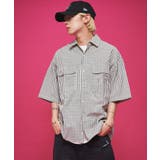 ミニマムチェックロゴシャツ(SS) | WEGO【MEN】 | 詳細画像23