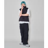 フードナイロンベスト | WEGO【MEN】 | 詳細画像2