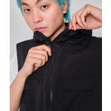 フードナイロンベスト | WEGO【MEN】 | 詳細画像4
