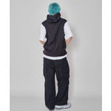 フードナイロンベスト | WEGO【MEN】 | 詳細画像17