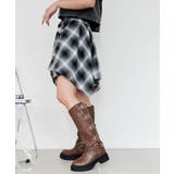 チェックシャツイレヘムミニスカート | WEGO【WOMEN】 | 詳細画像12