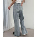 ダメージフレアデニムパンツ | WEGO【WOMEN】 | 詳細画像7