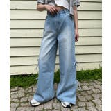 サマーデニムサイドリボンパンツ | WEGO【WOMEN】 | 詳細画像5 