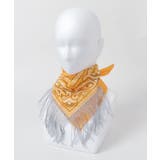 オレンジ | シルバータッセルバンダナ | WEGO【WOMEN】