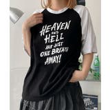 HEAVENHELLラグランT | WEGO【WOMEN】 | 詳細画像7