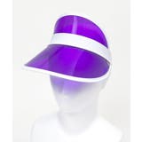 パープル | カラフルクリアサンバイザー | WEGO【WOMEN】