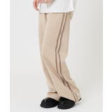 ベージュ | スクールライントラックパンツ | WEGO【WOMEN】