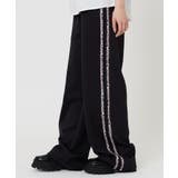 ブラック | スクールライントラックパンツ | WEGO【WOMEN】