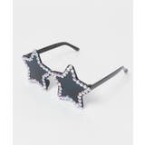 ブラック | スタービジューサングラス | WEGO【WOMEN】