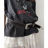 ブラック | Lビジューラメベルト | WEGO【WOMEN】