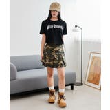 グラフィックサイドドロストショートT | WEGO【WOMEN】 | 詳細画像10 