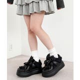 ダブルリボンフリルスニーカー | WEGO【WOMEN】 | 詳細画像4