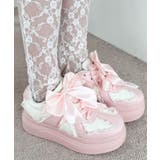 ダブルリボンフリルスニーカー | WEGO【WOMEN】 | 詳細画像6