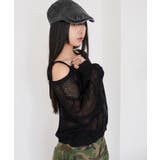 2WAYオフショルメッシュニット | WEGO【WOMEN】 | 詳細画像12