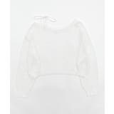 2WAYオフショルメッシュニット | WEGO【WOMEN】 | 詳細画像26