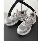 PUメッシュヒールダッドスニーカー | WEGO【WOMEN】 | 詳細画像6