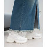 PUメッシュヒールダッドスニーカー | WEGO【WOMEN】 | 詳細画像11