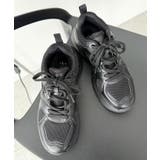 PUメッシュヒールダッドスニーカー | WEGO【WOMEN】 | 詳細画像27