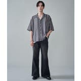 ストライプメッシュBIGシャツ(SS) | WEGO【MEN】 | 詳細画像3