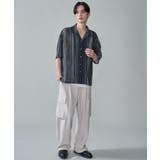 ストライプメッシュBIGシャツ(SS) | WEGO【MEN】 | 詳細画像4