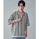 ストライプメッシュBIGシャツ(SS) | WEGO【MEN】 | 詳細画像10
