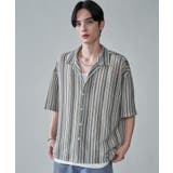 ストライプメッシュBIGシャツ(SS) | WEGO【MEN】 | 詳細画像11