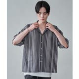 ストライプメッシュBIGシャツ(SS) | WEGO【MEN】 | 詳細画像18